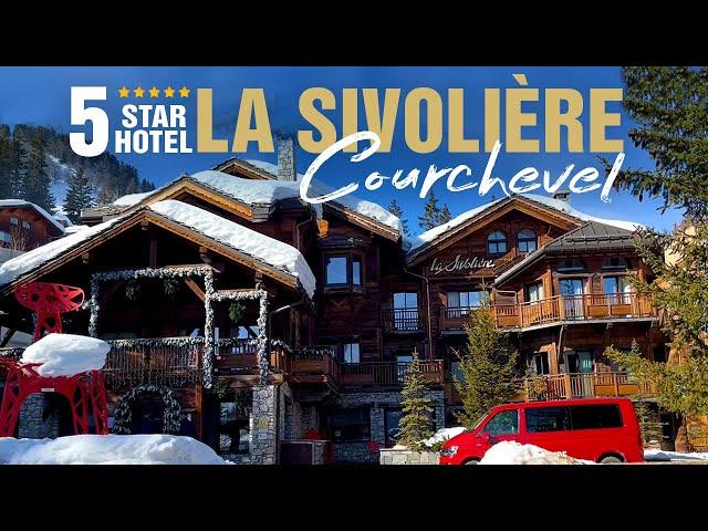 Hotel La Sivolière Courchevel (4K) - Stunning Chalet Style Hotel