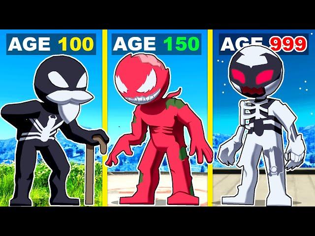 Surviving 999 Years As SYMBIOTES In GTA 5!