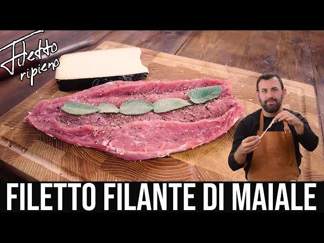 Come fare un filetto di maiale ripieno alla griglia