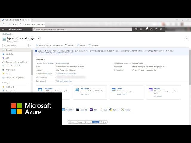How to automatically manage Azure Blobs lifecycles | Azure Tips and Tricks