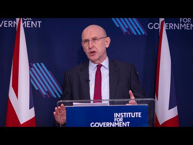 In conversation with John Healey MP, Secretary of State for Defence