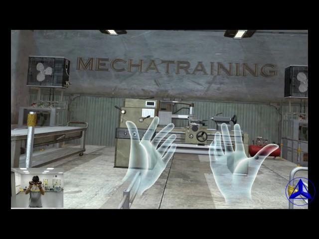 Virtual Reality Lathe by Mechatraining LLC