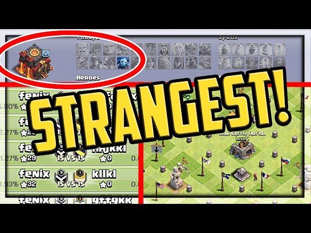 NEW! Strange BUT TRUE Players in Clash of Clans! | CoC |