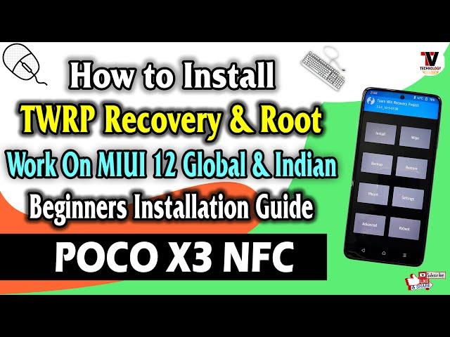 Install TWRP Recovery & Root On POCO X3 NFC | Works on India & Global | No Data Wipe | Best Method |