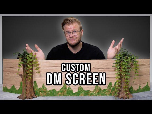Make Your Own D&D DM Screen - Cheap & Easy build