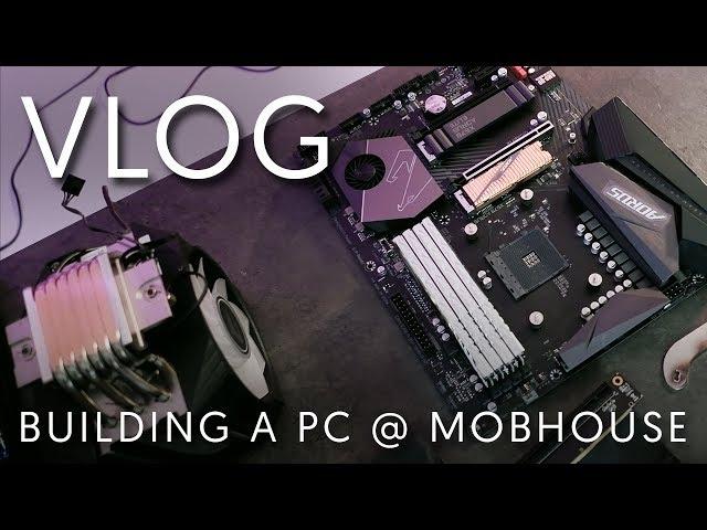 [VLOG] Collabing with Mobhouse! (We're Building a PC!)