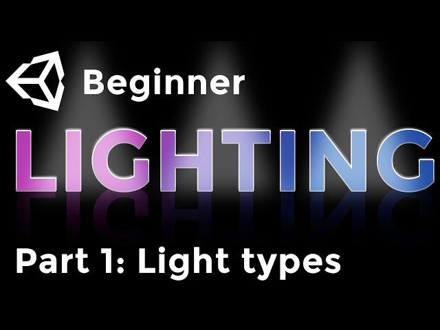 UNITY LIGHTING BASICS PART 1: Light types