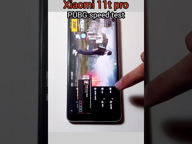 Xiaomi 11t pro PUBG speed test HDR+90fps  best phone with PUBG mobile #short #pubg #xiaomi #speed