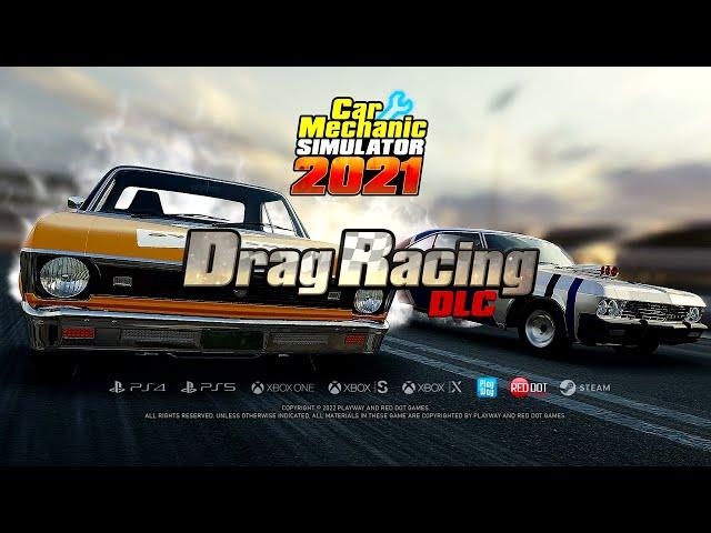 Car Mechanic Simulator 2021 - Drag Racing DLC | Release Date Trailer