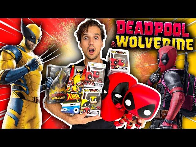 COMPRE Y ABRI TODOS LOS JUGUETES DE DEADPOOL Y WOLVERINE !! / Memo Aponte