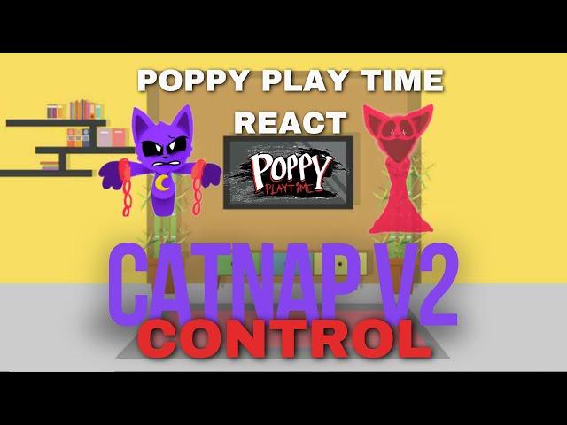 Poppy Playtime React - FNF VS Catnap V2 - Control - FNF Mod