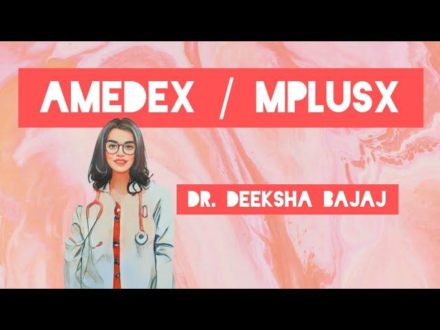 Amedex/Mplusx ||Which is better(Similarities, Differences, Prices,my opinion)(Watch on 1.5x)AMC Exam