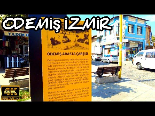 ÖDEMİŞ İZMİR TÜRKİYE WALKING TOUR | Wanderlust Feet Vlog | 4k UHD 60fps