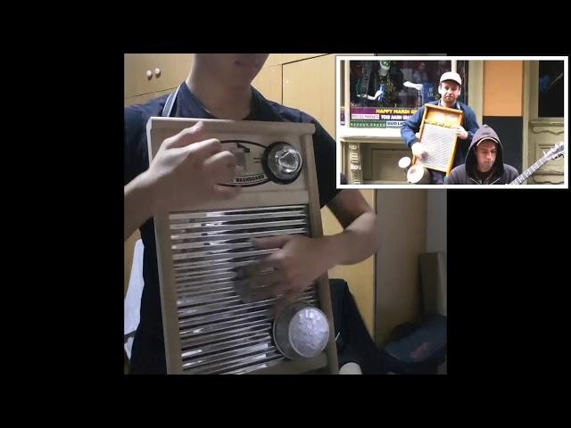 Robin Rapuzzi washboard transcription "too late" by Ravee