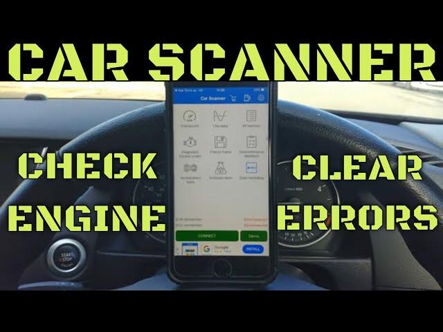 Free Car Scanner Code Reader Clear Errors Free Diagnostic Tool For Everybody Watch Now