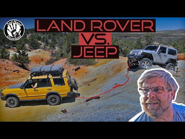 LAND ROVER  VS. JEEP OFF ROAD | Which is a better Overlander?