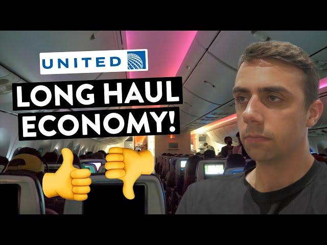 This is United Economy Class in 2023?! (787-10 Dreamliner)