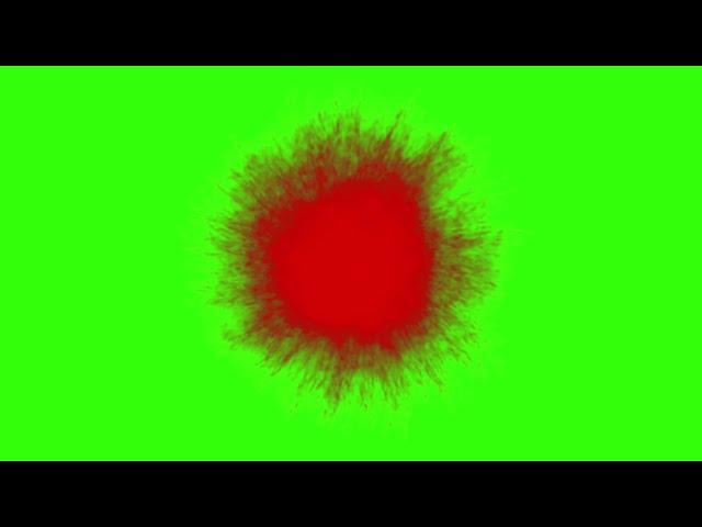 4K Red Color Explosion Green Screen Effect Free Download