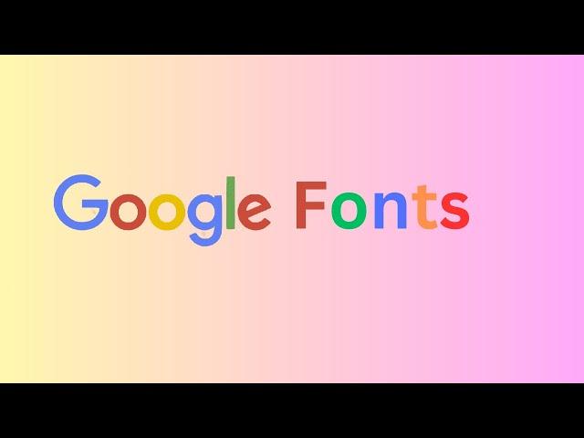 Using Google Fonts in Your Website || CodeWithFurqan