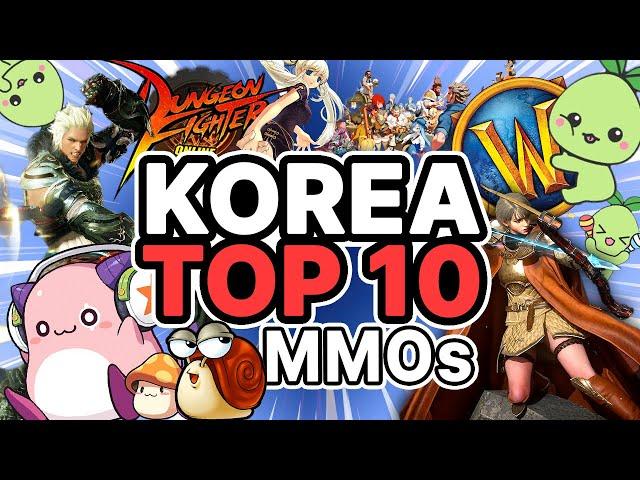 CURRENT TOP 10 MMOS in Korea (2022)