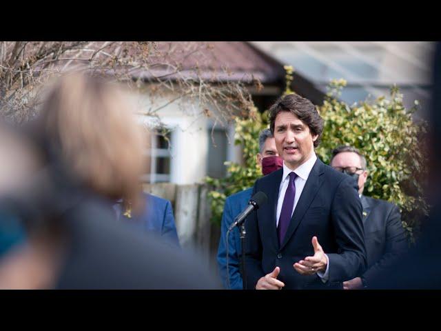 Justin Trudeau is asked if young Canadians should give up on dream of owning a home