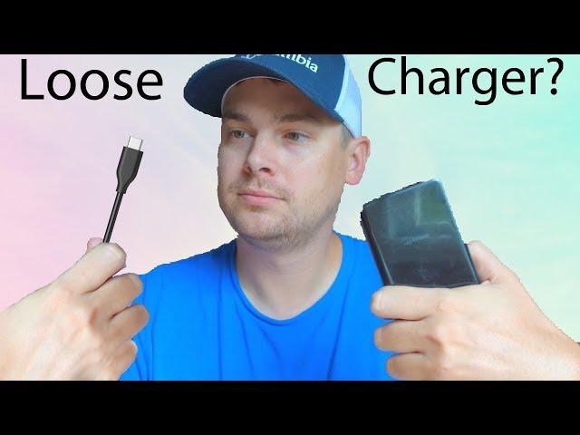 Repairing A Loose Phone Charger Cable USB-C