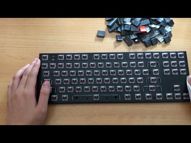 Clean keychron k1 keyboard