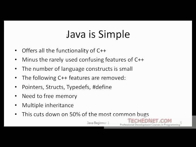 Java Beginner 1- What is Java?