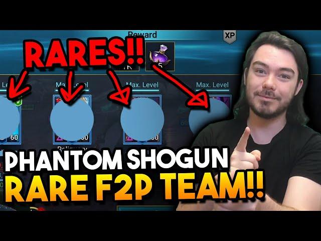 Phantom Shogun's Grove 25 ULTIMATE F2P TEAM!!! | Raid: Shadow Legends