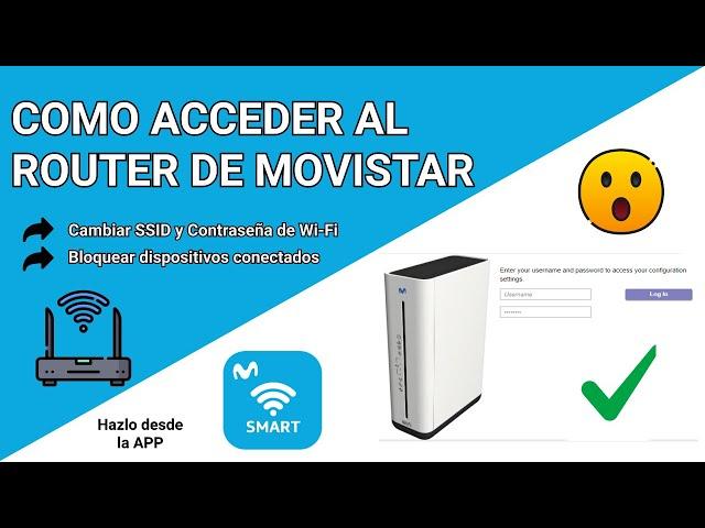 COMO ACCEDER AL ROUTER DE MOVISTAR 2022 | BONUS AL FINAL