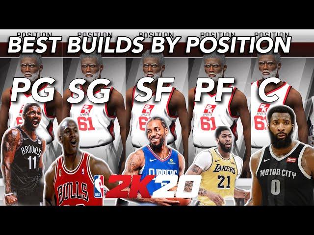 NBA 2K20 MOBILE BEST BUILDS BY POSITION!!!