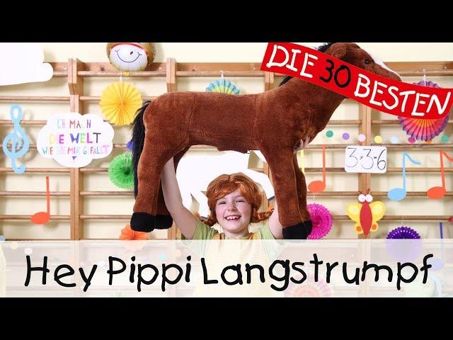  Hey Pippi Langstrumpf - Singen, Tanzen und Bewegen || Kinderlieder