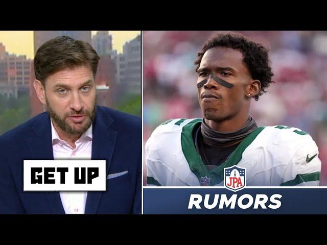 GET UP | GREENY on Garrett Wilson request a trade from Jets this offseason: Because of Aaron Rodgers