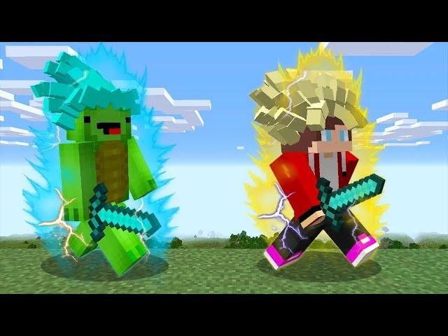 OP SAIYAN Speedrunner vs Hunter in Minecraft