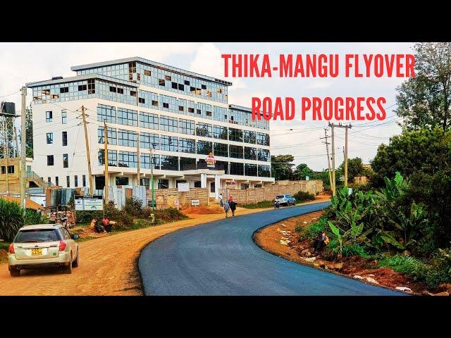 Unveiling Progress: The Thika-Mangu Flyover Road Construction