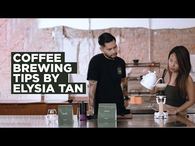 Coffee Brewing Tips by Elysia Tan | 2nd Runner Up World Brewers Cup 2022
