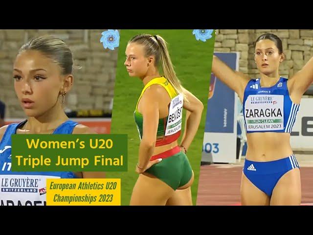 Women's U20 Triple Jump Final, European Athletics U20 Championships 2023