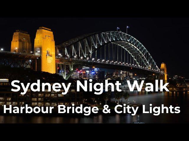 Sydney in 4K: The Most Beautiful City | Night Walk