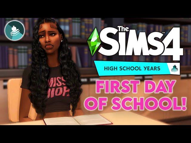 THE NEW KID AT SCHOOL! // The Sims 4 High School Years Let's Play Ep. #1