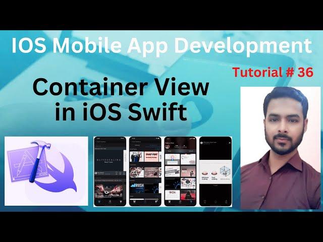 Tutorial 36: Container View in iOS Swift | ContainerView in Swift iOS