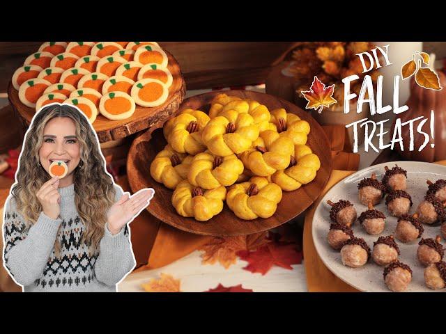 3 Easy and FUN Fall Treats! DIY