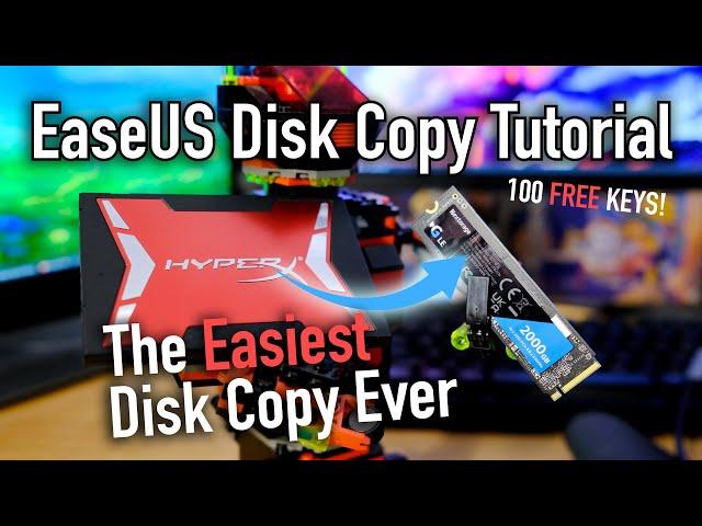 The Easiest Way To Clone a Drive: EaseUS Disk Copy Tutorial - Copy Your Whole Drive With 3 Clicks