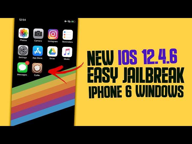 *NEW* iOS 12.4.6 Jailbreak (iPhone 6)