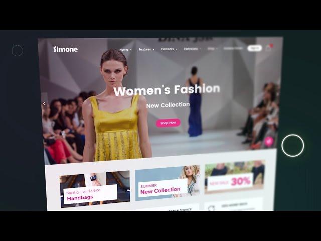 Joomla eCommerce / Joomla Shopping Cart - Free Template - Simone