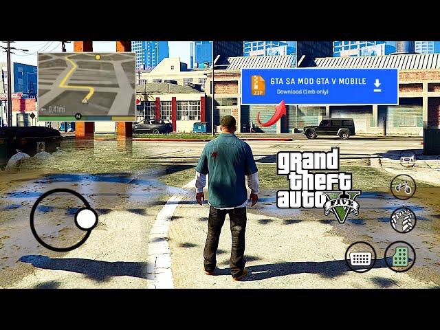 Grand Theft Auto V (GTA 5) MOD GTA SAN ANDREAS MOBILE OFFLINE PARA ANDROID