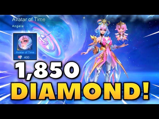 1,850 DIAMONDS FOR ANGELA ANNUAL STARLIGHT SKIN AVATAR OF TIME? 2023 STARLIGHT FEST EVENT - MLBB