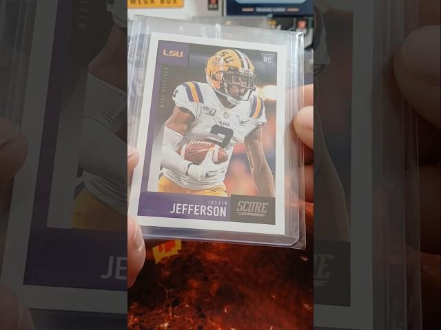 Justin Jefferson Rookie Cards #justinjefferson #minnesotavikings #whodoyoucollect #footballcards