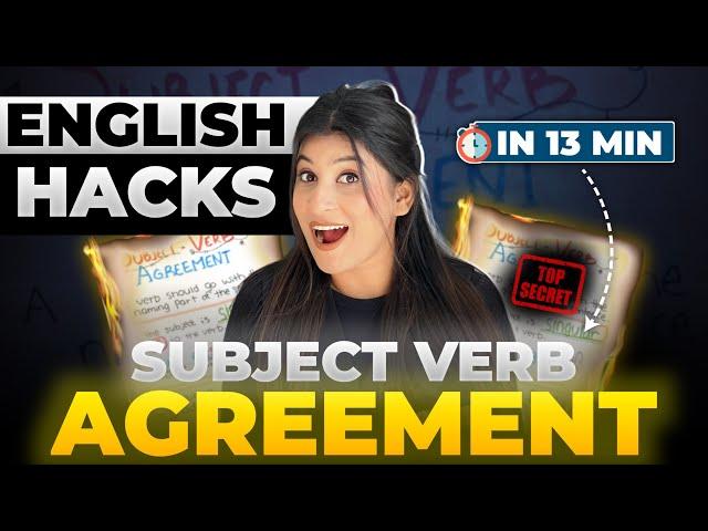 Subject verb Agreement Simple Hacks and Tricks Error & Correction Questions Class 10