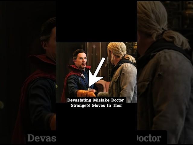 Why Is Dr. Strange Wearing Gloves in *Thor: Ragnarok*?