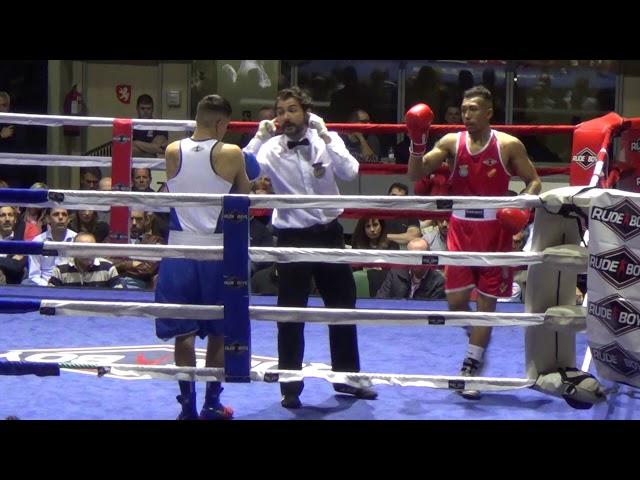 Johan Orozco vs Adrián Thián. Boxeo Zaragoza  S.L. y J.R. Escriche  Zaragoza 17032018